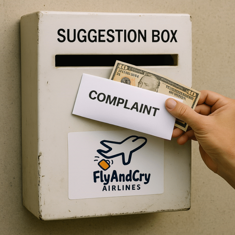 Complaint Contest Now Open: Your Chance to Pay to Complain!