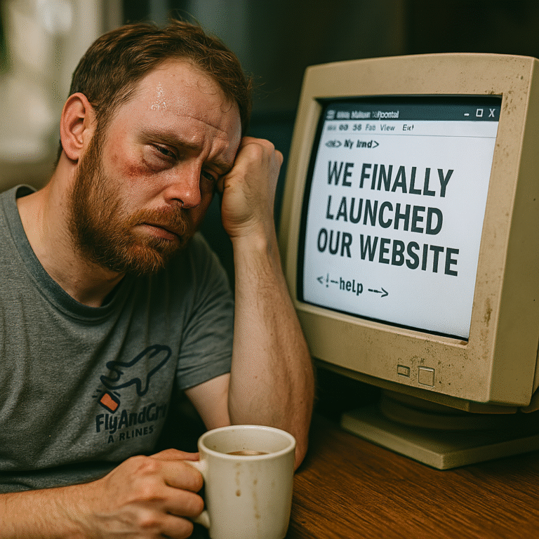 We Finally Launched Our Website. It Shows.