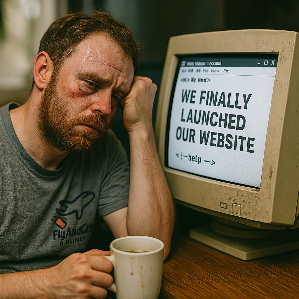 We Finally Launched Our Website. It Shows.