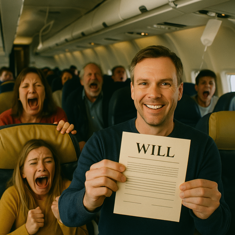 Last Words at 30,000 Feet: Introducing the Will Kiosk