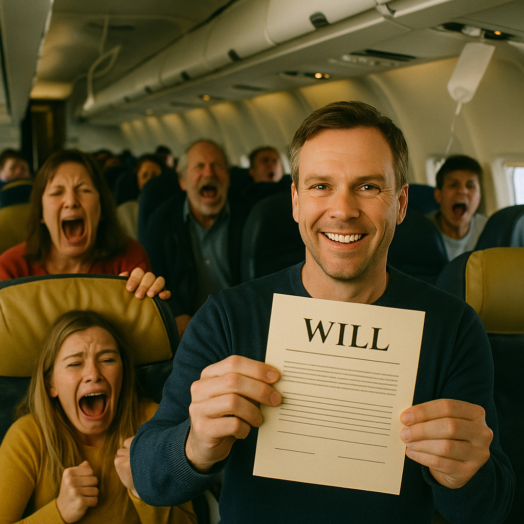 Last Words at 30,000 Feet: Introducing the Will Kiosk