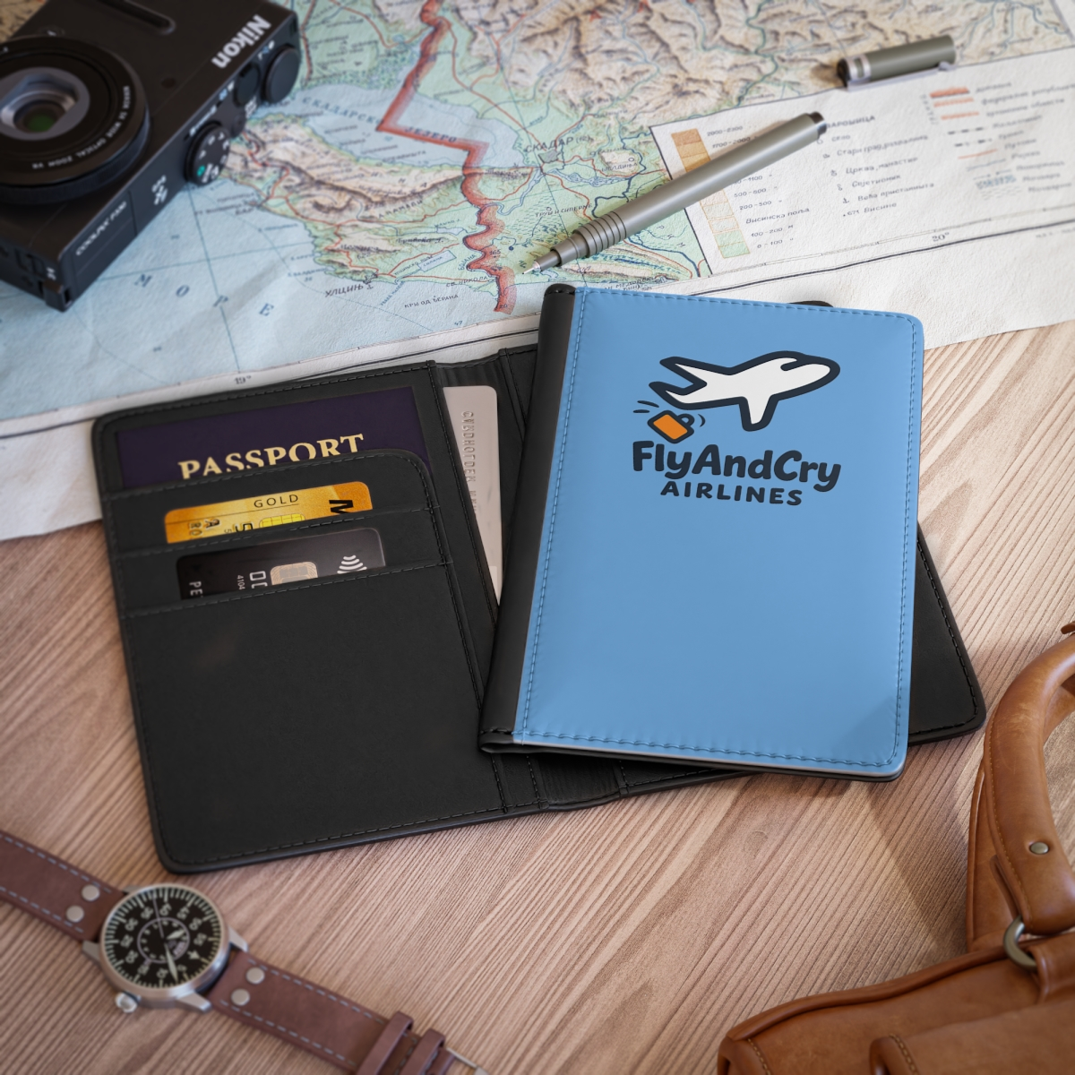 FlyAndCry Airlines Merch